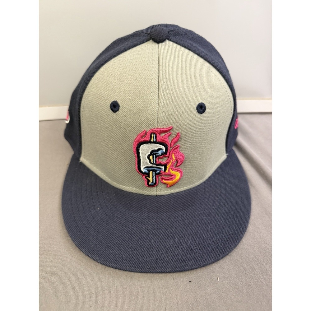 Rocky Mountain Vibes FlexFit Hat Smores Marshmallow hat  S/M FlexFit